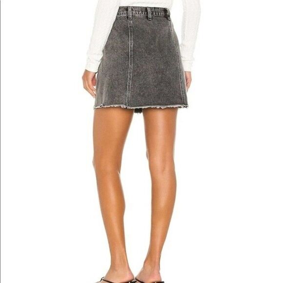 Free People Parker Wrap Denim Skirt Womens Size 25 - Picture 4 of 11